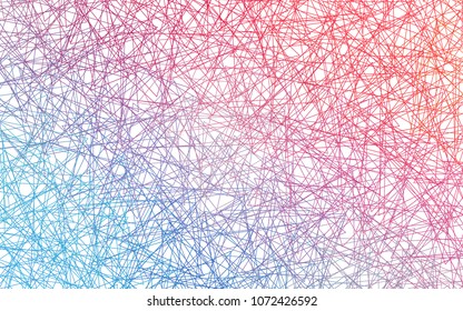 Light Blue, Red vector abstract colorful background, which consist of triangles. Pattern with colored triangles on white background.