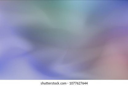 Light Blue, Red vector abstract blurred cover. Colorful illustration in abstract style with gradient. The template can be used as a background of a cell phone.