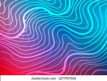 Light Blue, Red vector abstract doodle background. Glitter abstract illustration with doodles and Zen tangles. The best blurred design for your business.