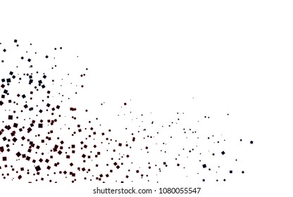 Light Blue, Red vector abstract textured polygonal background. Blurry rectangular design. The pattern with repeating rectangles can be used for background.