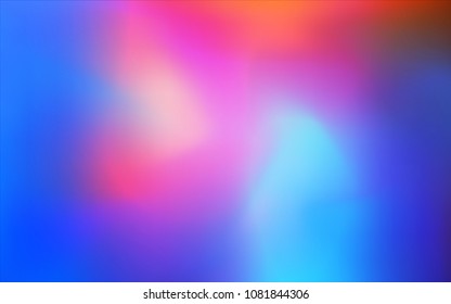 Light Blue, Red vector abstract bright texture. A vague abstract illustration with gradient. The template can be used as a background of a cell phone.