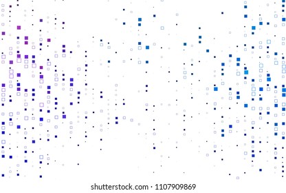 Light Blue, Red vector abstract textured polygonal background. Blurry rectangular design. The pattern with repeating rectangles can be used for background.
