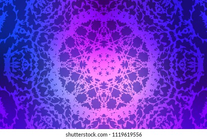 Light Blue, Red vector abstract doodle background. Colorful illustration in abstract style with doodles created by child. The pattern can be used for wallpapers and coloring books.