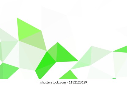 Light Blue, Red vector abstract polygonal template. Modern abstract illustration with triangles. A new texture for your web site.