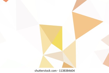 Light Blue, Red vector abstract polygonal background. Modern abstract illustration with triangles. Triangular pattern for your design.