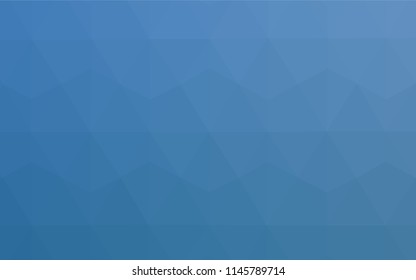 Light Blue, Red vector abstract polygonal background. Glitter abstract illustration with an elegant triangles. A completely new design for your leaflet.