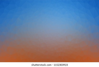 Light Blue, Red vector abstract polygonal texture. Glitter abstract illustration with an elegant design. Brand new design for your business.