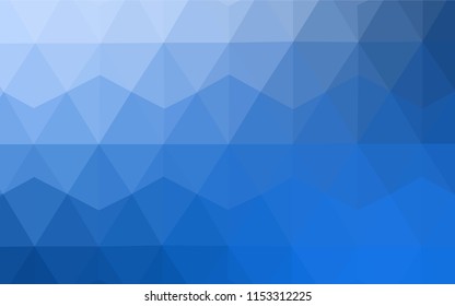 Light Blue, Red vector abstract mosaic backdrop. Creative geometric illustration in Origami style with gradient. Textured pattern for your backgrounds.