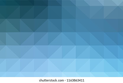 Light Blue, Red vector abstract polygonal background. Geometric illustration in Origami style with gradient.  Pattern for a brand book's backdrop.