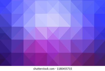 Light Blue, Red vector abstract mosaic background. Elegant bright polygonal illustration with gradient. A new texture for your web site.