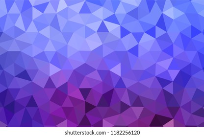 Light Blue, Red vector abstract polygonal pattern. Shining colorful illustration with triangles. Best triangular design for your business.
