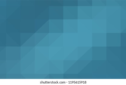 Light Blue, Red vector abstract mosaic background. Shining polygonal illustration, which consist of triangles. Textured pattern for your backgrounds.