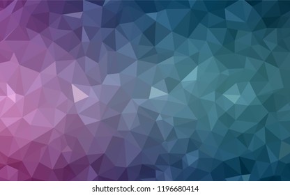 Light Blue, Red vector abstract mosaic backdrop. Colorful abstract illustration with triangles. Polygonal design for your web site.
