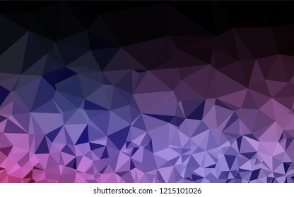 Light Blue, Red vector abstract polygonal texture. Colorful illustration in abstract style with gradient. A completely new design for your business.