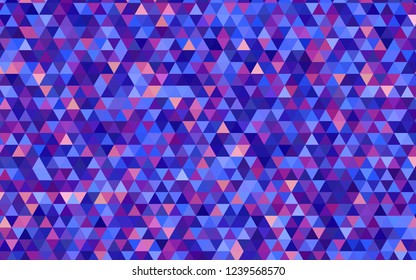Light Blue, Red vector abstract polygonal pattern. Shining colored illustration in a brand-new style. Triangular pattern for your business design.
