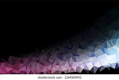 Light Blue, Red vector abstract mosaic background. A vague abstract illustration with gradient. The completely new template can be used for your brand book.