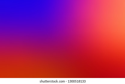 Light Blue, Red vector abstract blurred background. Modern abstract illustration with gradient. Completely new design for your business.