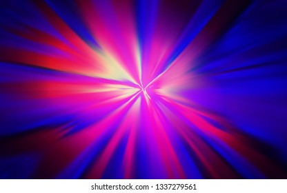 Light Blue, Red vector abstract bright pattern. Glitter abstract illustration with gradient design. New style for your business design.