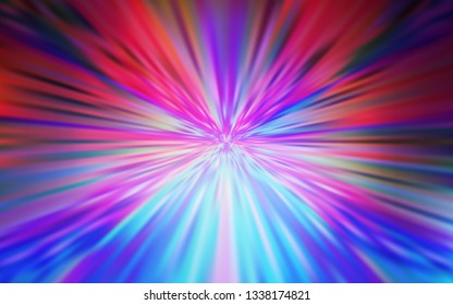 Light Blue, Red vector abstract blurred layout. An elegant bright illustration with gradient. Smart design for your work.