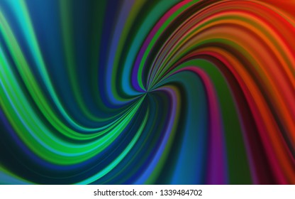 Light Blue, Red vector abstract layout. Colorful illustration in abstract style with gradient. Completely new design for your business.