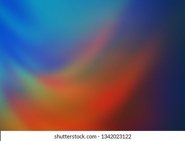Light Blue, Red vector abstract blurred pattern. Shining colorful illustration in a Brand new style. The elegant pattern for brand book.