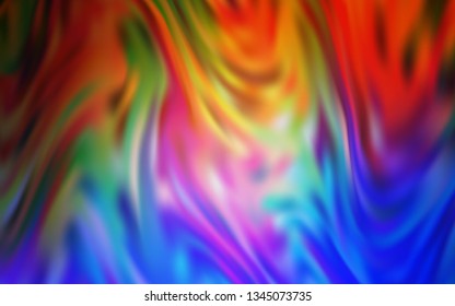 Light Blue, Red vector abstract blurred background. Shining colored illustration in smart style. New way of your design.