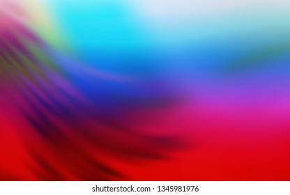 Light Blue, Red vector abstract bright template. Modern abstract illustration with gradient. New design for your business.