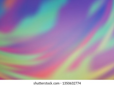 Light Blue, Red vector abstract template. Modern geometrical abstract illustration with gradient. A new texture for your design.