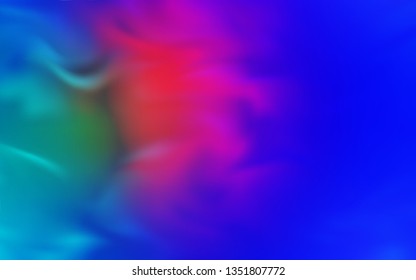 Light Blue, Red vector abstract blurred background. Shining colored illustration in smart style. New style for your business design.