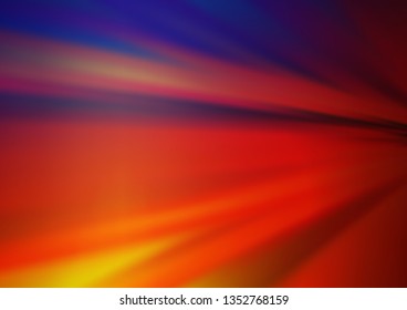 Light Blue, Red vector abstract blurred pattern. A completely new color illustration in a bokeh style. The blurred design can be used for your web site.