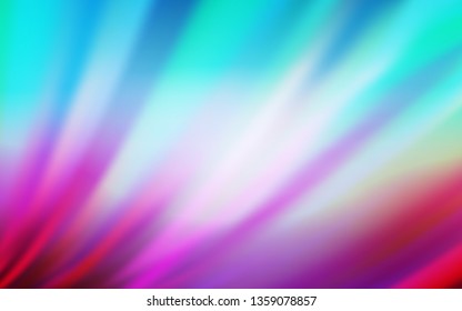 Light Blue, Red vector abstract blurred background. Colorful illustration in abstract style with gradient. New style design for your brand book.