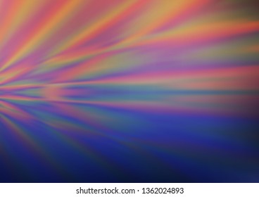 Light Blue, Red vector abstract blurred template. Colorful illustration in blurry style with gradient. A completely new template for your design.