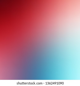 Light Blue, Red vector abstract bright template. Brand new colorful illustration in blur style. New design for applications.