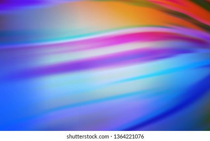 Light Blue, Red vector abstract bright template. An elegant bright illustration with gradient. New style for your business design.