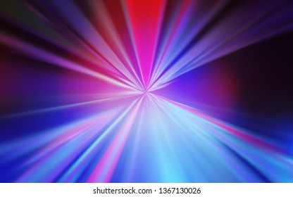 Light Blue, Red vector abstract blurred background. Shining colored illustration in smart style. New design for your business.