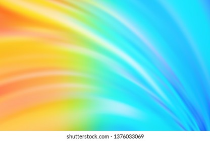 Light Blue, Red vector abstract blurred background. Shining colored illustration in smart style. Blurred design for your web site.