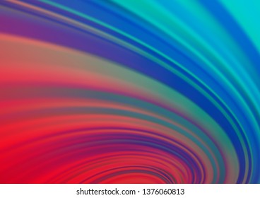Light Blue, Red vector abstract bright background. Colorful illustration in abstract style with gradient. The best blurred design for your business.