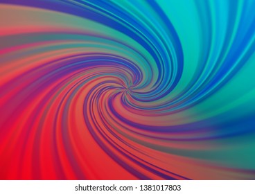 Light Blue, Red vector abstract background. Glitter abstract illustration with an elegant design. A completely new template for your design.