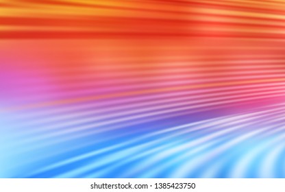 Light Blue, Red vector abstract layout. A completely new colored illustration in blur style. Completely new design for your business.