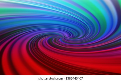 Light Blue, Red vector abstract bright pattern. Shining colored illustration in smart style. New way of your design.