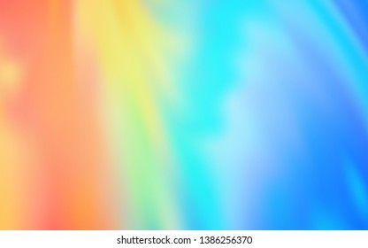 Light Blue, Red vector abstract blurred background. Abstract colorful illustration with gradient. The best blurred design for your business.