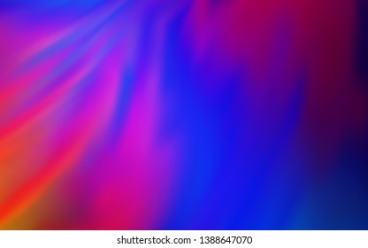 Light Blue, Red vector abstract blurred background. Shining colored illustration in smart style. Smart design for your work.