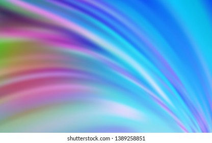 Light Blue, Red vector abstract layout. Glitter abstract illustration with gradient design. Background for designs.