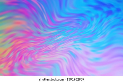 Light Blue, Red vector abstract blurred layout. An elegant bright illustration with gradient. Background for a cell phone.