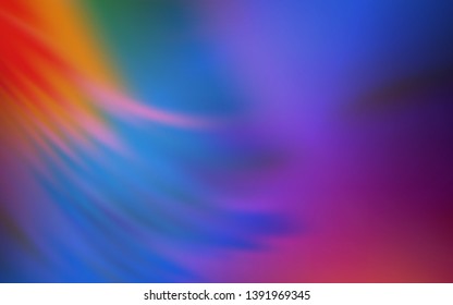 Light Blue, Red vector abstract layout. Colorful abstract illustration with gradient. Completely new design for your business.