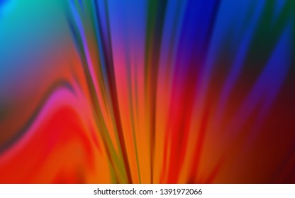 Light Blue, Red vector abstract blurred background. New colored illustration in blur style with gradient. Completely new design for your business.