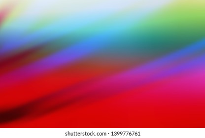 Light Blue, Red vector abstract bright template. Abstract colorful illustration with gradient. The best blurred design for your business.