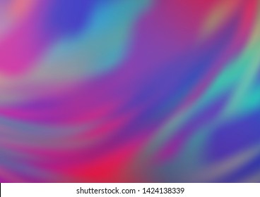 Light Blue, Red vector abstract blurred background. An elegant bright illustration with gradient. The template can be used for your brand book.