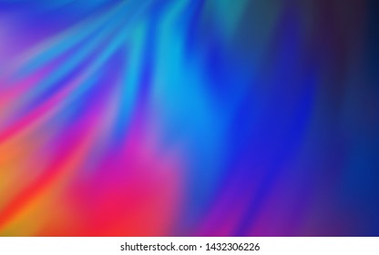 Light Blue, Red vector abstract blurred layout. Creative illustration in halftone style with gradient. New style for your business design.