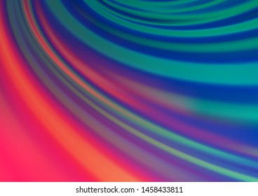Light Blue, Red vector abstract bright background. Colorful illustration in abstract style with gradient. The template can be used for your brand book.